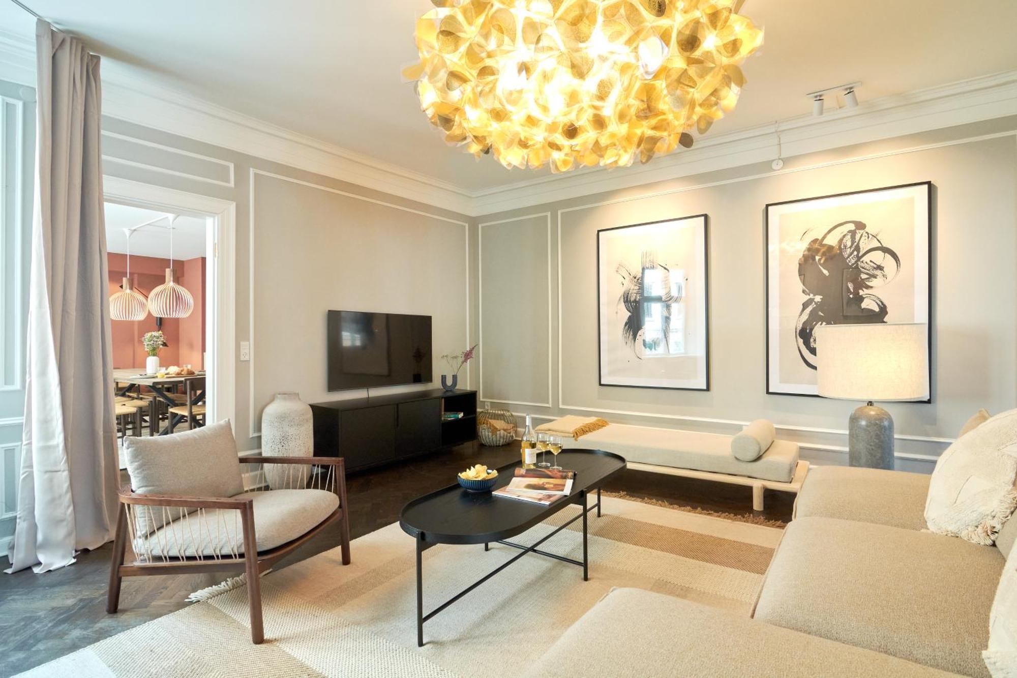 Stylish Spacious Flat W 3br In * Copenhague